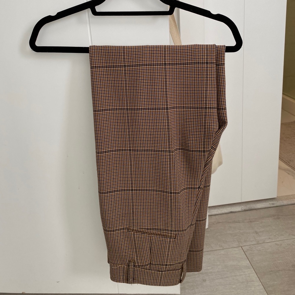 Aritzia plaid pants